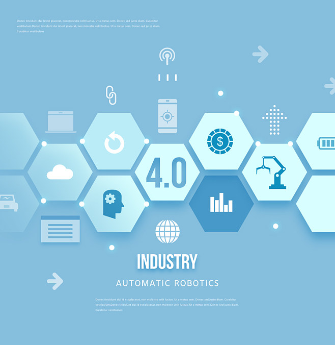 科技賦能 扁平化商務畫冊中的數據可視化流程
